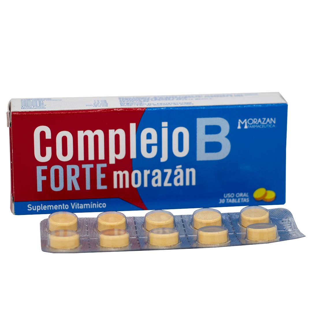 COMPLEJO B FORTE MORAZAN TABLETAS - Droguería Morazán